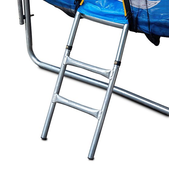Trambulină de grădină cu plasă exterioară, diametru 10 ft 304-312 cm + scară