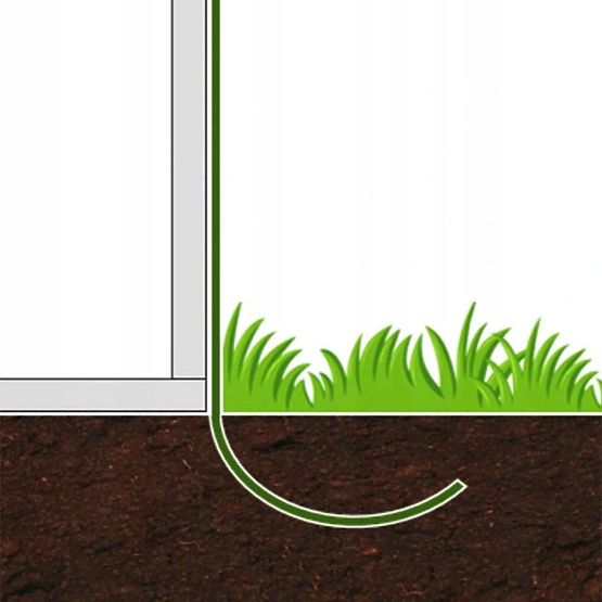 Tunel de seră de grădină 3x2x2 m cadru metalic multifuncțional folie albă 2 intrări