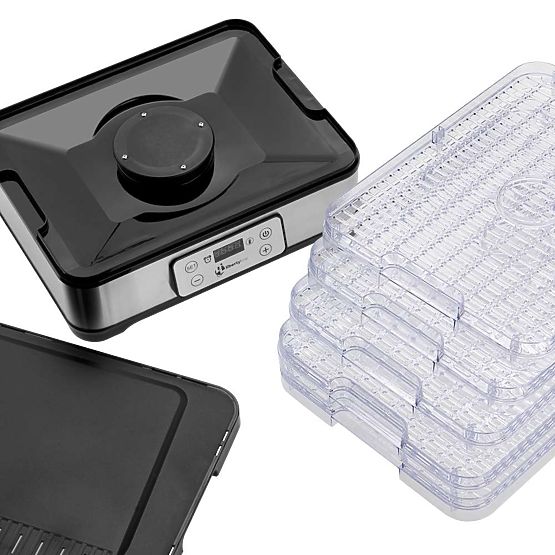 Uscător de ciuperci și fructe cu termo-circulație FUNGI 280W