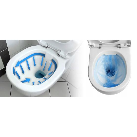 Vas de toaletă suspendat Rea Lars