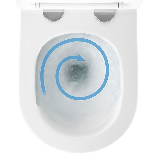 Vas de toaletă suspendat Rea Tito Tornado NFQ