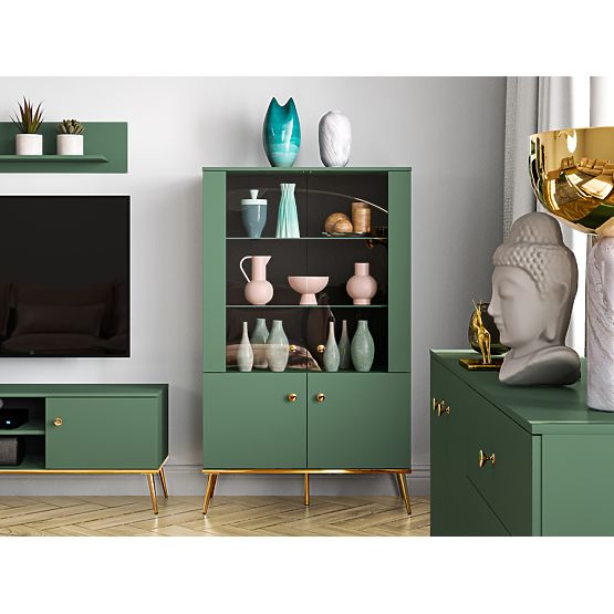 Vitrina Forest mai mare - verde