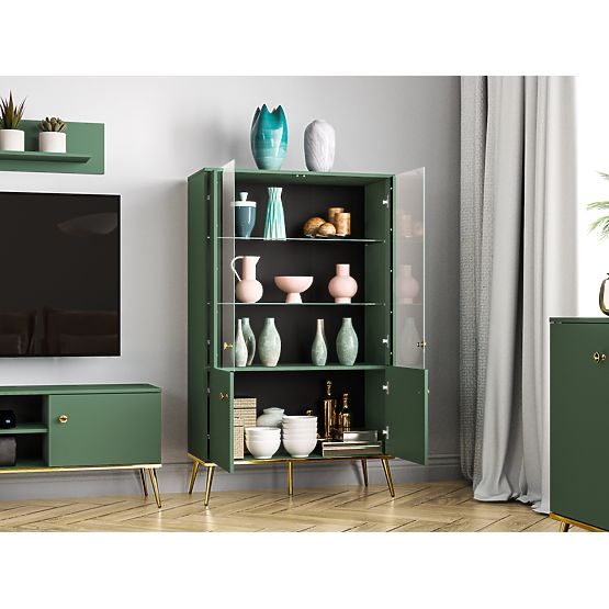 Vitrina Forest mai mare - verde