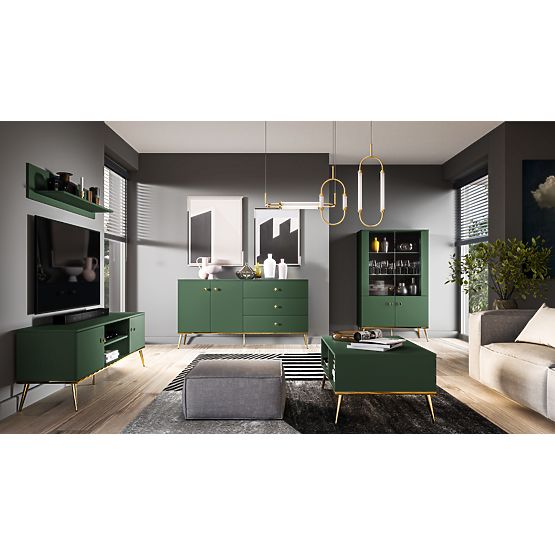 Vitrina Forest mai mare - verde