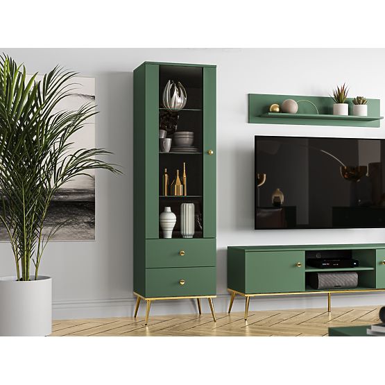 Vitrina Forest mai mic - verde