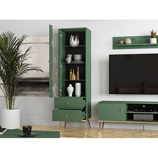 Vitrina Forest mai mic - verde