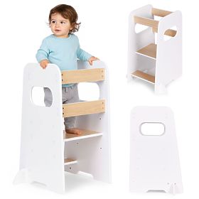 Ajutor de bucătărie pentru copii Montessori, platformă ajustabilă ECOTOYS