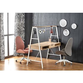 Birou B48 stejar sonoma / alb, Halmar