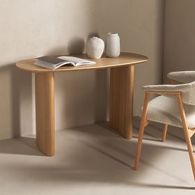 Birou/Consolă Oriento 120 cm, furnir de stejar natural