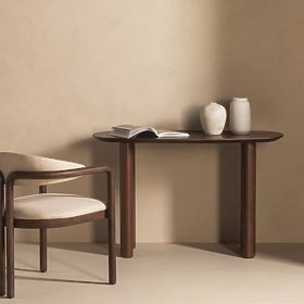 Birou/Consolă Oriento 120 cm, stejar închis