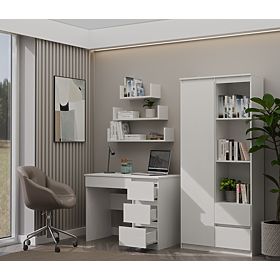 Birou de scris Mijas DREAPTA ALB