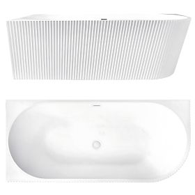 Cadă de colț din acril WENUS STÂNGA 170