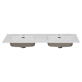 Chiuvetă de mobilier cu două compartimente 120 cm