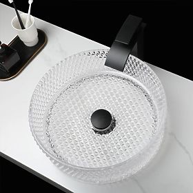 Chiuvetă de mobilier Rea Cristal Transparent 35, Rea