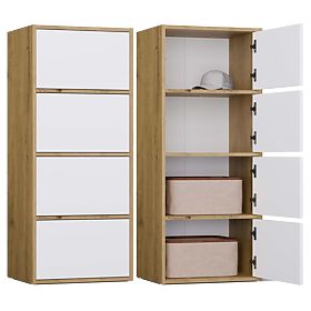 Comodă ALMA Front ALB Corp DUB ARTISAN