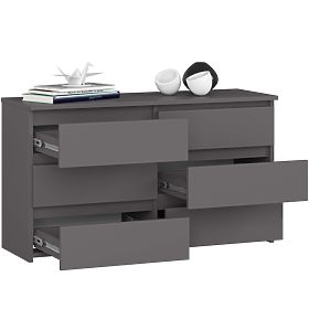 COMODĂ CL100 6SZ PK GRI