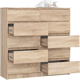 COMODĂ K120 10SZ CLP PK STEJAR SONOMA
