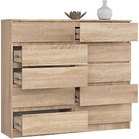 COMODĂ K140 10SZ CLP PK STEJAR SONOMA