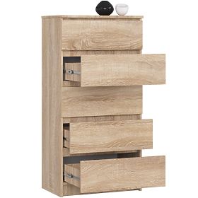 COMODĂ K60 5SZ CLP PK STEJAR SONOMA