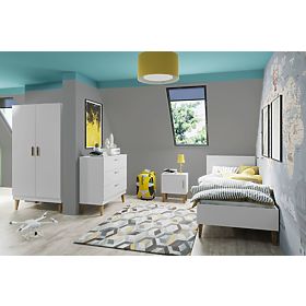 Comodă KUBI - albă, Kocot Kids