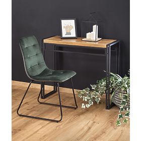 Consolă BOLIVAR KN1 stejar auriu / negru (1p=1buc)