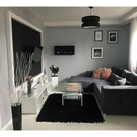 Covor LOVE SHAGGY model 93600 negru