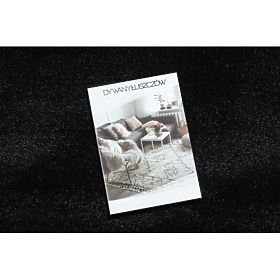 Covor SOFTY, Uniform, Monocrom, negru, F.H.Kabis
