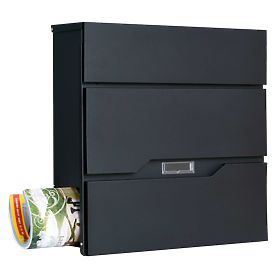 Cutie poștală pentru scrisori Vidar neagră