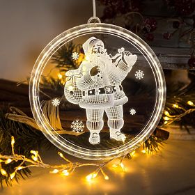 Decorațiune de Crăciun LED Santa CD003