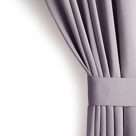 Draperie RESTILO BLACKOUT culoare roz pudră cu șerpa pentru prindere stil clasic cu inele argintii