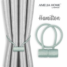 Draperii - accesorii HAMILTON culoare albastru deschis ameliahome