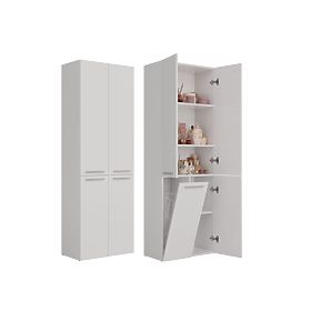 Dulap de baie Nel 1K/DD ALB