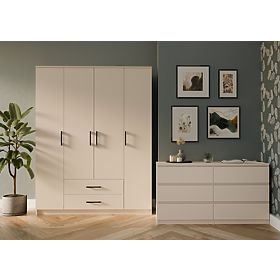 Dulap Romana 160X205 CAȘMIR BEJ