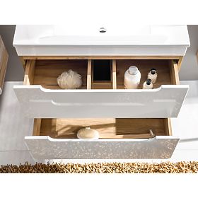 Dulap sub chiuvetă 50 cm cu 2 sertare