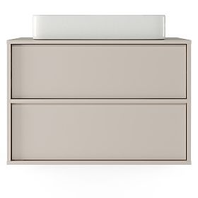 Dulap sub chiuvetă Mossy, 80 cm, cașmir