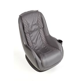 Fotoliu de relaxare DOPIO cu funcție de masaj, gri