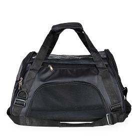 Geantă de transport pentru animale de companie pisică câine neagră