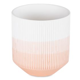 Ghiveci FINO culoare coral stil modern pentru interior ameliahome