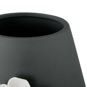 Ghiveci LUSITANO negru stil clasic pentru interior ameliahome
