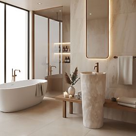 Lavoar Ceramic Independent Blanka Savana Matt, Rea