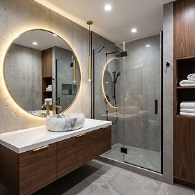 Lavoar de mobilier Rea Linda Granit Mat