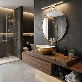 Lavoar pe blat Rea Sofia Gold / White