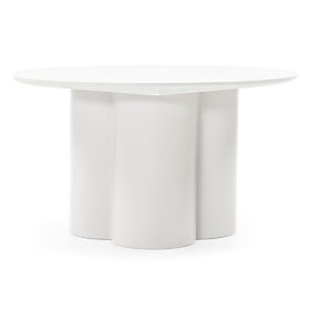Masă de cafea Lazaro 80 cm, rotundă, bej-gri, lectus