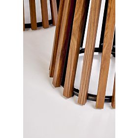 Masă de conferință CARINA marmură bej / nuc (2p=1buc), Halmar