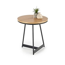 Masă de conferință KARIDA-S stejar natural/negru (1p=1buc)