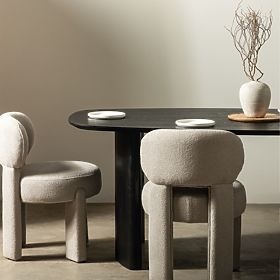 Masă de dining Oriento 200 cm, ovală, furnir de frasin, lectus