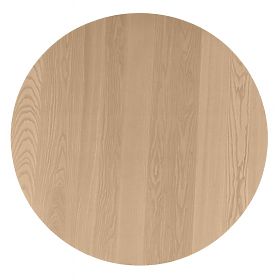 Masă de sufragerie Bali 120 cm, rotundă, alb crem