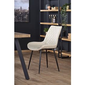 Masa extensibilă BERLIN 140-180 cm, blat - nuc, cadru - negru (2p=1buc)