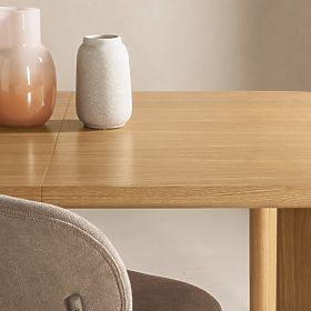 Masă extensibilă Marbella 160-200 cm, dreptunghiulară, naturală