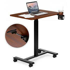 Masă mobilă reglabilă 70x48 cm pentru laptop, înălțime reglabilă 71,5-112 cm ModernHome